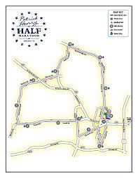 Patrick Henry Half Marathon Course Map Sports Backers