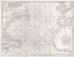 A New And Accurate Chart Of The Vast Atlantic Or Western