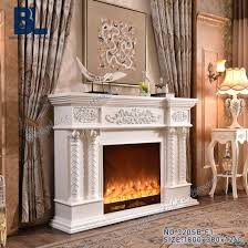 Electric Heatable Decorative Fireplace