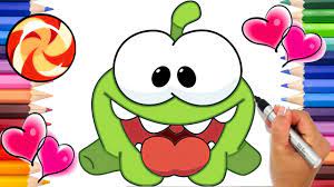 Om nom cut the rope coloring pages sketch coloring page. Om Nom Coloring Page Cut The Rope Coloring Book Om Nom Stories Coloring Pages Draw Om Nom Youtube