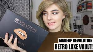 testing makeup revolution retro luxe
