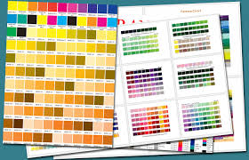 5 Printable Pantone Color Charts For Word And Pdf