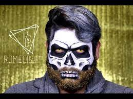 glitter beard skull you