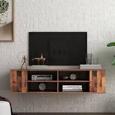 Wall Mounted Floating Tv Console With 2