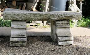 Hand Hewn Stone Garden Bench Seat 1800