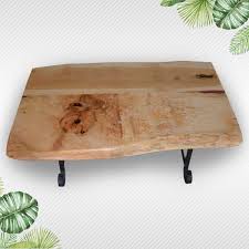 Live Edge Wood Coffee Table Eximany