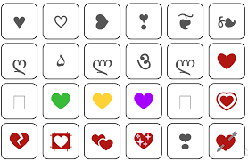 make transpa love emoji on whatsapp