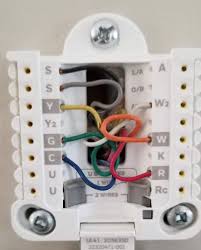 Honeywell line voltage thermostat wiring diagram source: Help Needed Setting Up My Honeywell Lyric T5 To Goodman Doityourself Com Community Forums