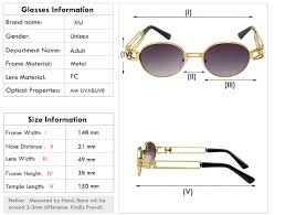 Sunglasses Clear Lens Glasses Gothic Flat Top Vintage Round Glasses Men Women Luxury Designer Eye Wear
