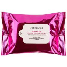 colorbar on the go makeup remover wipes