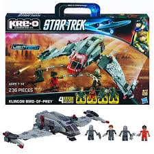 star trek kre o klingon bird of prey set