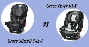 graco slimfit vs 4ever dlx car seat