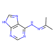 acetone purin 6 yl hydrazone cas
