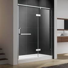 Hinge Open Shower Enclosures Frameless