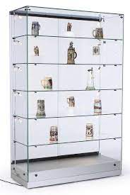 china 48 w glass display cabinet with 5