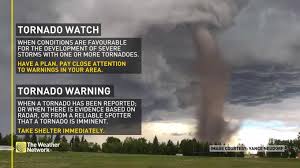 The watch area is typically large, covering numerous counties or even states. Meteomedia Watch Warning How We Communicate Severe Weather In Canada