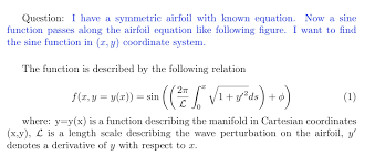 Sine Function Along A Path