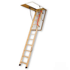 wooden fire rated attic ladder garage