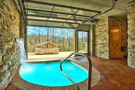gatlinburg cabins with an indoor pool