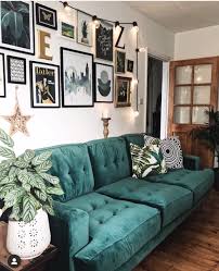 dark green living room ideas