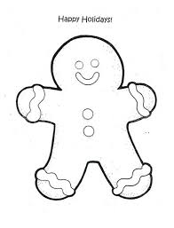 Happy is the happiest person in all the land. Happy Holidays Say Mr Gingerbread Men On Christmas Coloring Page Download Print Online Coloring Pages For Free Color Nimbus
