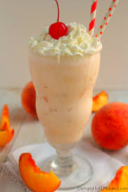 copycat fil a peach milkshake