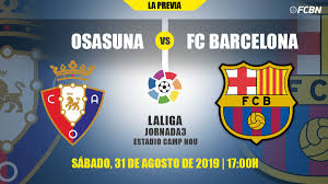 Supporters clubs around the world. Barca Against Osasuna With The Second Unit Offensive