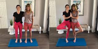 yoga poses for two people easy routine