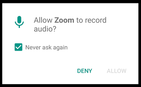 android unable to access camera microphone