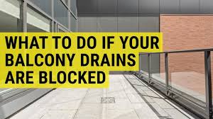 What To Do If Your Balcony Drains Are