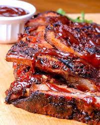 costillas bbq en exquisita salsa casera