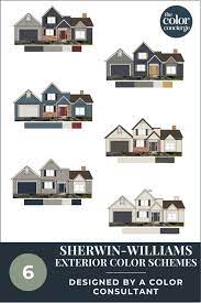 sherwin williams exterior color schemes