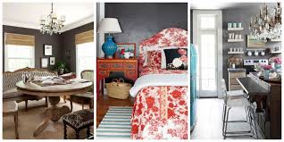 For this purpose, we conduct some experiment in one bedroom that is filled with dark brown wood furniture to choose which paint color works best for this bedroom, and here is the results How To Decorate With Dark Paint Dark Wall Paint Colors