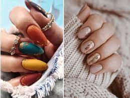 nail ideas for autumn brides