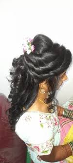 female bridal makeup hairstyle and
