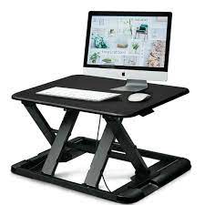 This lees multifunctional lifting standing desk boasts its lifting style, which supports fold and unfolds operation according to your real need. Gymax Adjustable Height Sit Stand Desk Computer Lift Riser Laptop Work Station Black Walmart Com Walmart Com