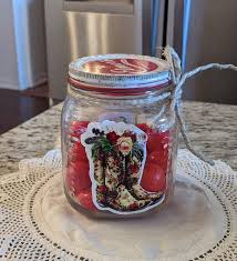 New Orleans Candy Company Glass Jar