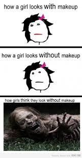 how a looks with makeup how a