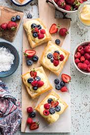 puff pastry fruit tarts kitchen