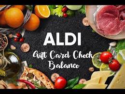 check balance my aldi gift card