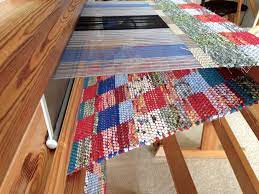 quiet friday double binding rag rugs