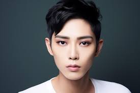 young asian man genderless makeup