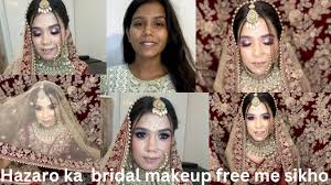 hazaro ka bridal makeup sikho ek dum