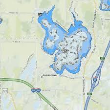 George Lake Fishing Map Us_mi_12_119 Nautical Charts App