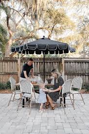 French Bistro Inspired Patio Dining