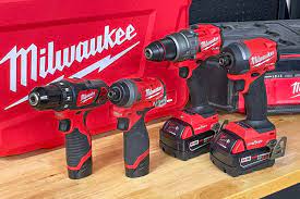 milwaukee drill and impact driver set