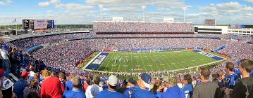 Buffalo is known for having some of the rowdiest fans in the entire league, so be ready to have a good time if you're making the trip to the stadium—and especially if you're going to the tailgate. Bills Stadium Wikipedia