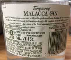tanqueray malacca gin limited edition