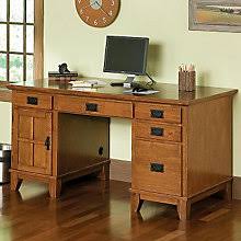 This arts and crafts style armoire is an ideal solution for spaces that serve multiple functions throughout the course of a day. Mission Style Office Furniture Officefurniture Com