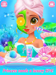 princess mermaid makeup games app